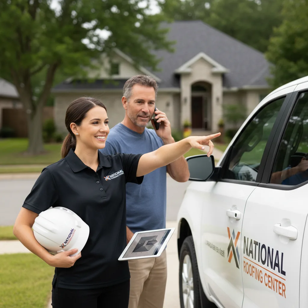 National Roofing Center customer support in Ganado